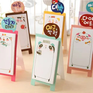 Notas Adhesivas de Animalitos Variadas - Diseño Sorpresa